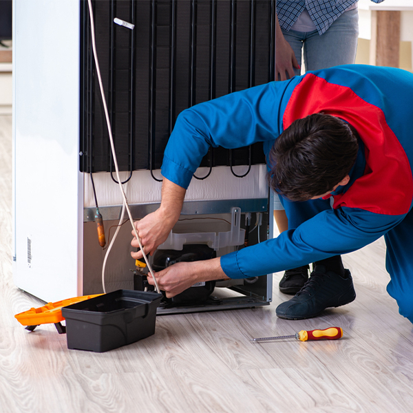 how much do you charge for refrigerator repair services in Steele North Dakota